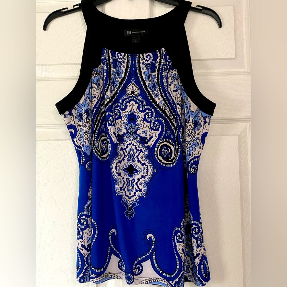 INC sleeveless top